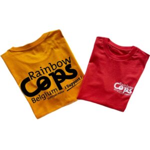 T-shirt Rainbow Cops